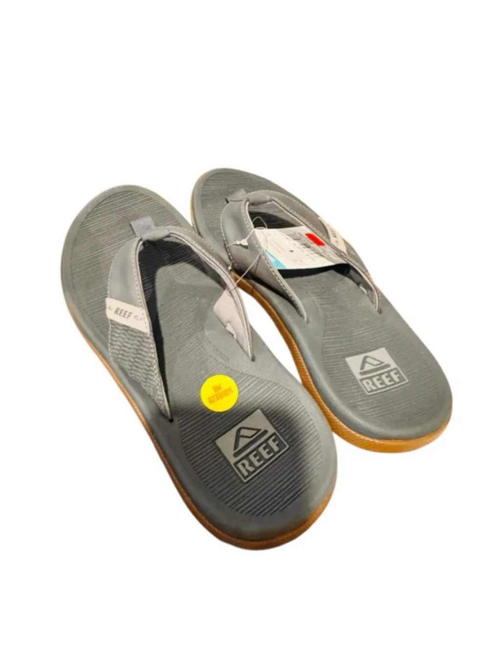 Men's Reef Gray Sandals & Flip-Flops Size 8